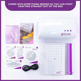 Buy Gemini,Gemini Multi Media Die Cutting & Embossing Machine with Pause Resume & Reverse, White, Global Version, 22.5 x 43 x 25.6 cm - Gadcet UK | UK | London | Scotland | Wales| Near Me | Cheap | Pay In 3 | Electronics