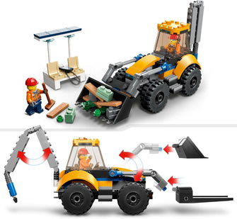 Buy LEGO,LEGO 60385 City Construction Digger, Excavator Toy Boys And Girls Aged 5 Plus Years Old, Vehicle Building Set, Birthday Gift Idea With Minifigures - Gadcet UK | UK | London | Scotland | Wales| Ireland | Near Me | Cheap | Pay In 3 | Toys & Games