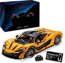 LEGO Technic McLaren P1 Hypercar Building Set (42172) – V8 Piston Engine, 7-Speed Gearbox, Collectible Scale Model for Adults