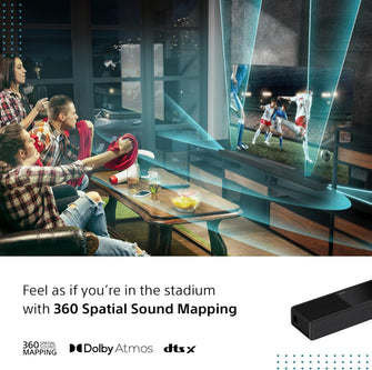 Sony HT-A7000 7.1.2ch Dolby Atmos/DTS:X Soundbar with Built-in Dual Subwoofer