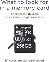 Buy Integral,Integral 256GB Micro SD Card 4K Video Premium High Speed Memory Card SDXC Up to 100MB s Read and 50MB s Write speed V30 C10 U3 UHS-I A1 - Gadcet UK | UK | London | Scotland | Wales| Near Me | Cheap | Pay In 3 | Flash Memory Cards