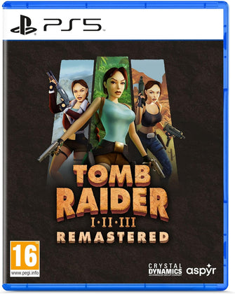 Tomb Raider 1-3 Remastered Starring Lara Croft – PS5 Game