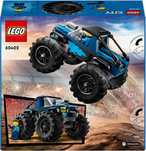 LEGO City Blue Monster Truck Toy - For 5+ Year Old Boys & Girls, Vehicle Set with Driver Minifigure, Creative Race Car Toys, Birthday Gift Idea - 60402