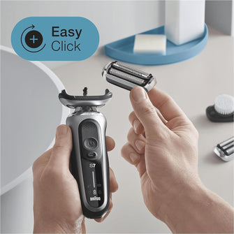 Buy Braun,Braun Series 7 Electric Shaver Replacement Head, Easily Attach Your New Shaver Head, Compatible With New Generation Series 7 Shavers , 73S, Silver - Gadcet  | UK | London | Scotland | Wales| Near Me | Cheap | Pay In 3 | Razors & Razor Blades