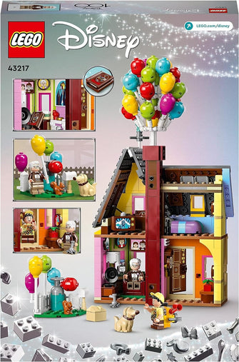 Buy LEGO,LEGO 43217 Disney and Pixar ‘Up’ House Buildable Toy with Balloons, Carl, Russell and Dug Figures, Collectible Model Set, Disney's 100th Anniversary Series, Iconic Gift Idea - Gadcet UK | UK | London | Scotland | Wales| Near Me | Cheap | Pay In 3 | Toys & Games