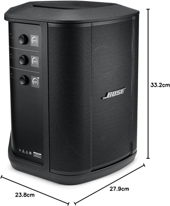 Bose S1 Pro+ Portable Bluetooth Speaker & Wireless PA System, Black