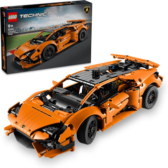 LEGO Technic 42196 Lamborghini Huracán Tecnica – Orange Toy Car Model for 9+ Year Old Kids