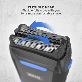 Buy WAHL,Wahl Clean and Close, Men’s Shaver, Electric Shavers for Men, Beard Shaving, Face Shaver, Flex Foil, Waterproof, Easy Clean, Rubber Grip, LED Power Display, Black and Blue - Gadcet UK | UK | London | Scotland | Wales| Near Me | Cheap | Pay In 3 | Shaving & Grooming