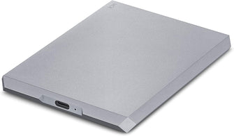 Lacie,LaCie Mobile Drive 2 TB External 130 MB/s Hard Drive HDD – Space Grey USB-C USB 3.0 Thunderbolt 3, for Mac and PC Computer Desktop Workstation - Gadcet.com