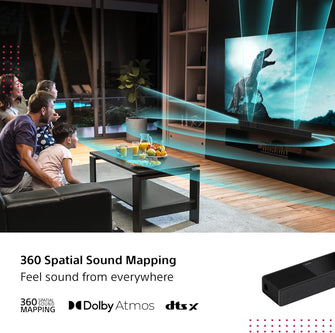 Sony HT-A7000 7.1.2ch Dolby Atmos/DTS:X Soundbar with Built-in Dual Subwoofer