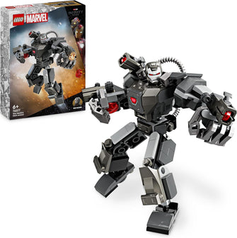 LEGO Marvel War Machine Mech Armour - Buildable Toy Action Figure with 3 Stud Shooters, MCU Legendary Character, Gifts for Boys & Girls Aged 6+ - 76277