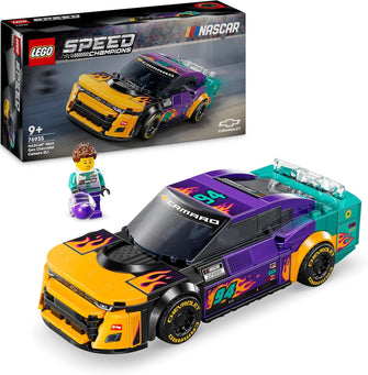 LEGO Speed Champions NASCAR Next Gen Chevrolet Camaro ZL1 Race Car Toy - Vehicle Playset for 9+ Year Old Boys & Girls, Kids' Bedroom Decoration, Birthday Gift Idea - 76935