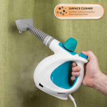 Buy Alann Trading Limited,Beldray BEL0701TQN 10-in-1 Handheld Steam Cleaner - Clean, Sanitise & Refresh Surfaces, Tiles, Mirrors & Windows, Chemical Free Cleaning, Includes Nozzles, Brushes, Upholstery Head & Squeegee, 1000W - Gadcet UK | UK | London | Scotland | Wales| Ireland | Near Me | Cheap | Pay In 3 | Kitchen Appliances