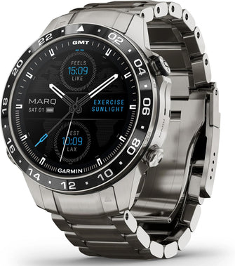 Garmin MARQ Aviator (Gen 2) 46mm Titanium Men’s Smartwatch