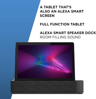 Buy Lenovo,Lenovo Smart Tab M10 10.1" FHD Android Tablet, Alexa Dock, 2GB RAM, 16GB - Slate Black - Gadcet UK | UK | London | Scotland | Wales| Near Me | Cheap | Pay In 3 | Tablet Computers