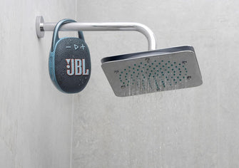 JBL Clip 5 Ultra-Portable Bluetooth Speaker - JBL Pro Sound, Waterproof, 12-Hour Playtime, Integrated Carabiner, Black