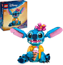 LEGO Disney Stitch Building Toy for Kids 9+, with Ice-Cream Cone & Character Figure, Fun Birthday Gift (43249)