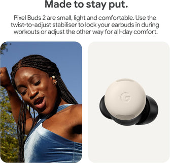 Google Pixel Buds Pro 2 Wireless Earbuds with Active Noise Cancellation, Bluetooth - Peony