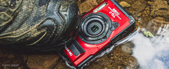 Buy OM SYSTEM,OM SYSTEM Tough TG-7 Red Digital Camera, 12MP, Waterproof, Shockproof, Underwater and Macro Shooting Modes, high speed image sensor, 4K Video, 4x-wide-angle zoom (successor Olympus TG-6) - Gadcet UK | UK | London | Scotland | Wales| Near Me | Cheap | Pay In 3 | Cameras