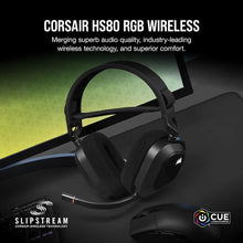 CORSAIR HS80 RGB Wireless Gaming Headset - Black - 2