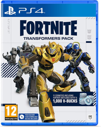 Fortnite Transformers Pack (Game Download Code in Box) - PS4