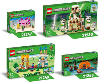 Buy LEGO,LEGO Minecraft The Pumpkin Farm Set with Steve Figure 21248 - Gadcet UK | UK | London | Scotland | Wales| Ireland | Near Me | Cheap | Pay In 3 | Toys & Games