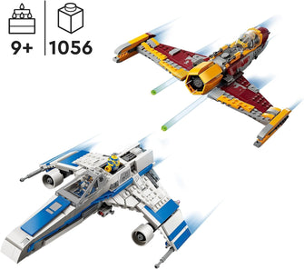 Buy LEGO,LEGO 75364 Star Wars New Republic E-Wing vs. Shin Hati’s Starfighter, Ahsoka Series Set with 2 Toy Vehicles, Droid Figure, 4 Minifigures and 2 Lightsabers - Gadcet UK | UK | London | Scotland | Wales| Ireland | Near Me | Cheap | Pay In 3 | Toys