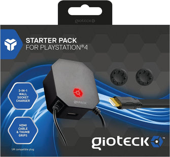 Buy gioteck,Gioteck Starter Pack (PS4) - Gadcet UK | UK | London | Scotland | Wales| Ireland | Near Me | Cheap | Pay In 3 | PS4 GAMES