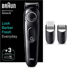 Buy Braun,Braun Beard Trimmer Series 3 3410, Electric Beard Trimmer for Men, Incl. Ultra-Sharp Blade, 40 Length Settings, Styling Tools, Rechargeable 50-min Cordless Runtime & Washable - Gadcet  | UK | London | Scotland | Wales| Near Me | Cheap | Pay In 3 | Hair Clippers & Trimmers