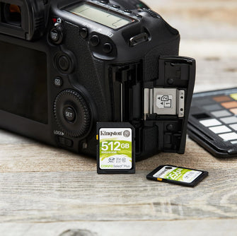 Kingston Canvas Select Plus 256GB SDXC Card - V30, UHS-I U3, Class 10, Video Class for 4K Recording