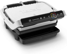 Tefal OptiGrill Elite GC750D40 Intelligent Health Grill – 2000W, 4-6 Portions, Black & Stainless Steel