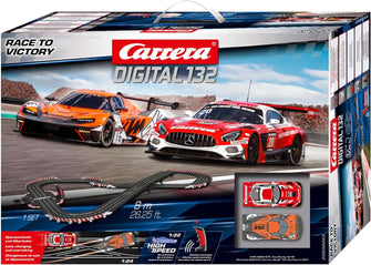 Buy Carrera,Carrera Digital 132 Race To Victory Slot Racing Set 1:32 Scale, 8.0m Track - UK Plug Edition - Gadcet UK | UK | London | Scotland | Wales| Near Me | Cheap | Pay In 3 | Toys & Games