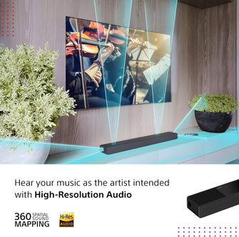 Sony HT-A7000 7.1.2ch Dolby Atmos/DTS:X Soundbar with Built-in Dual Subwoofer