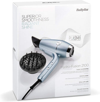 Buy BaByliss,BaByliss 2100 Hydro-Fusion Hair Dryer, Smooth Blow-Dry, Ionic Anti Frizz, nozzle and curl diffuser - Gadcet UK | UK | London | Scotland | Wales| Near Me | Cheap | Pay In 3 | Hair dryer