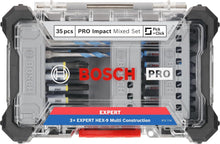 Bosch Professional 35-Piece Pick & Click Drill Bit Set with Universal Holder for Impact Drivers