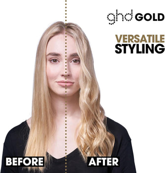 ghd Gold Hair Straightener & Styler, Professional Shine & Smoothness for All Hair Types