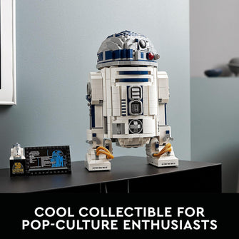 LEGO Star Wars R2-D2 Droid Building Set for Adults, Collectible Display Model, 75308