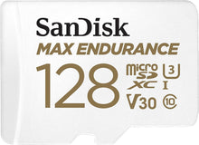 Buy Sandisk,SanDisk MAX ENDURANCE Video Monitoring for Dashcams & Home Monitoring 128 GB microSDXC Memory Card + SD Adaptor 60,000 Hours Endurance - Gadcet UK | UK | London | Scotland | Wales| Near Me | Cheap | Pay In 3 | Flash Memory Cards