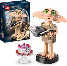 LEGO 76421 Harry Potter Dobby the House-Elf Set, Movable Iconic Figure Model, Toy or Bedroom Accessory Decoration, Character Collection, Gift for Girls, Boys, Teens and All Fans Aged 8+ - 1