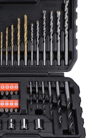 Black + Decker A7188 50-Piece Drill and Screwdriver Bit Set