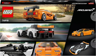 Buy LEGO,LEGO Speed Champions McLaren Solus GT & McLaren F1 LM 76918 - Gadcet UK | UK | London | Scotland | Wales| Ireland | Near Me | Cheap | Pay In 3 | Toys & Games