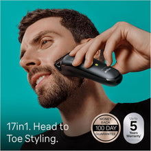 Braun 10-in-1 Grooming Kit Series 5, Beard Trimmer, Hair Clippers, Nose & Ear Trimmer, Precision Trimmer, MGK5445, UK Plug, Black