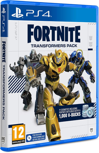 Fortnite Transformers Pack (Game Download Code in Box) - PS4