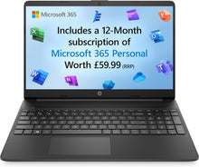 Buy HP,HP 15s-fq0004na Laptop: Intel Pentium Silver N5030, 4GB RAM, 128GB SSD, 15.6" FHD Display, Windows 11 Home S Mode, Black, 1-Year Microsoft 365 Personal - Gadcet UK | UK | London | Scotland | Wales| Ireland | Near Me | Cheap | Pay In 3 | Laptops