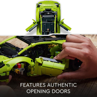 LEGO Technic Lamborghini Huracán Tecnica Toy Car Model Kit – Racing Car Building Set for 9+ Year Old Kids, Boys, Girls & Motorsport Fans – Model 42161