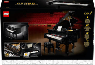 LEGO 21323 Ideas Grand Piano Building Set for Adults - Collectible Home Décor with Motor & Power Functions, Gift for Music Lovers