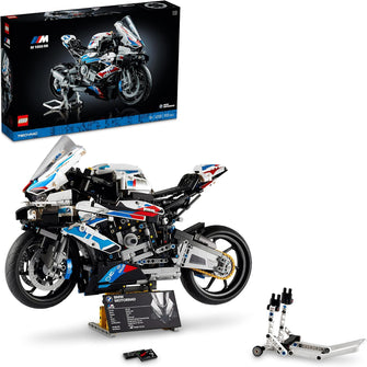 LEGO Technic BMW M 1000 RR Motorbike Model Kit for Adults, Build and Display Motorcycle Set with Authentic Features, Vehicle Gift Idea for Men, Women, Him