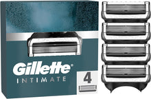 Buy Gillette,Gillette Intimate Razor Blades Men, 4 Razor Blade Refills with Lubrastrip, Formulated for Pubic Hair, Gentle and Easy to Use, Dermatologist Tested - Gadcet UK | UK | London | Scotland | Wales| Near Me | Cheap | Pay In 3 | Shaving & Grooming