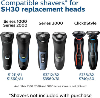 Buy Philips,Philips Norelco Replacement Head for Series 3000, 2000, 1000 and S738 Click & Style - Gadcet UK | UK | London | Scotland | Wales| Near Me | Cheap | Pay In 3 | Shaving & Grooming
