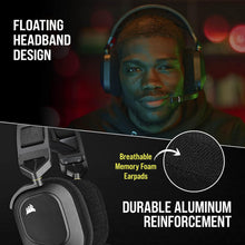 CORSAIR HS80 RGB Wireless Gaming Headset - Black - 4